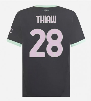 AC Milan Malick Thiaw #28 Tercera Equipación 2024-25 Manga Corta